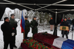 В д.Воробьи простились с погибшим участником специальной военной операции на Украине Владимиром Смородиным