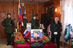 В д.Воробьи простились с погибшим участником специальной военной операции на Украине Владимиром Смородиным