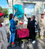Митинг, посвящённый открытию мемориальной доски нашему земляку Владимиру Степановичу Цыганкову
