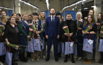 Виталий Королев оценил перспективы развития Вышневолоцкого комбината «Парижская Коммуна» и поздравил сотрудниц предприятия с наступающим 8 марта